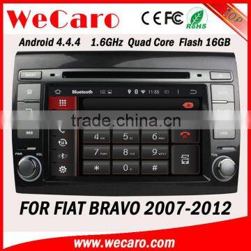 Wecaro Android Car DVD Radio For Fiat Bravo With GPS Radio WiFi