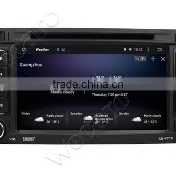 Wecaro WC-VU7006 Android 4.4.4 Car Multimedia System in Dash for Volkswagen Touareg Car Multimedia Player Radio Gps 1.6 Ghz Cpu photo-5
