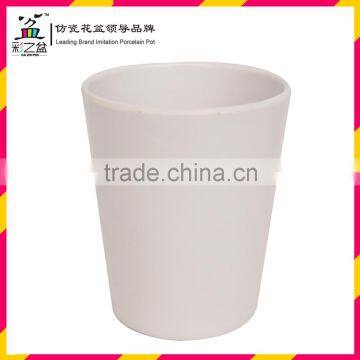 Artificial plant and flower used pot Small straight round Melamine flower pot MX1209