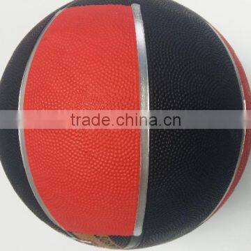 Custom Printed Rubber Basketball Size 7 for Promotion