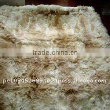 Baby Alpaca Rug Carpet Peru 110 x 94"