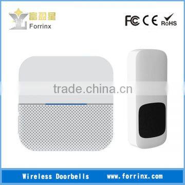 Forrinx Dog Barking Sound Door Chime 52 Melody 200-300m Range Waterproof IP55 LED Light AC/DC Operated