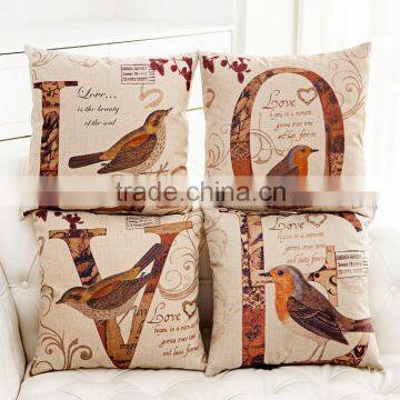 Wholesale (#CC008) Fashion Linen Cotton Bed Sofa Throw Pillow Case Cushion Cover