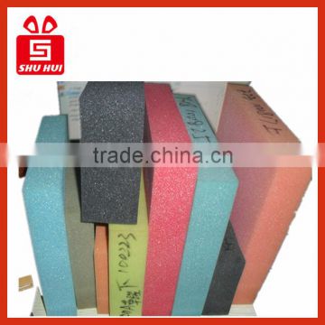 Antique auction use packing foam, fair price of polyurethane packing foam sheet, double sided adhesive foam sheet