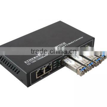 10/100/1000M Gigabit ethernet optical fiber switch