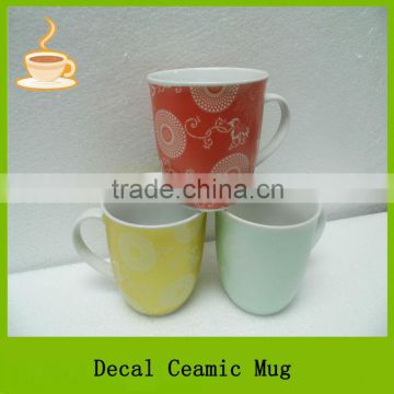 11OZ ceramic coffee mug with printing,promotional