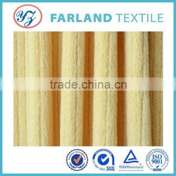 couvre lit en peluche fabric Super soft peluche fabric for bedspread