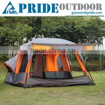 10 Person 2 Room Family Camping Playhouse Large Family Outdoor Party Beach Sun Folding Canopy Tent