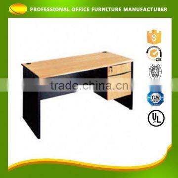 OEM Cheap Space Saving Office Table Designs Single Desk With Drawer In Wood