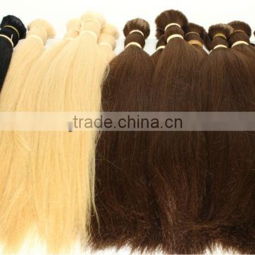 Best selling cheap 100% bulk hair dye color kinky curly human hair bulk wholesale virgin hair bulk