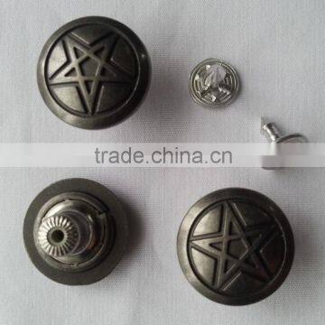 Zinc Alloy Material Cap Jeans Button for Jeans -- JB1412007 photo-2