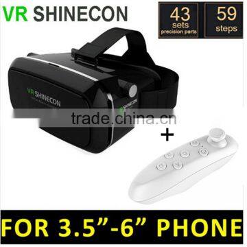 Best Price Vr Shinecon 3D Glasses, Vr Shinecon 3D Glasses For Pc Games/Movies/Xbox One, 2Nd Generation 3D Vr Box photo-4