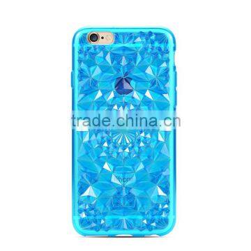 Joyroom Luxury Diamond Shiny Flowers Case for IPhone 6Plus Soft Crystal TPU Bling Back Cover for IPhone 6s Plus MT-5800 photo-4