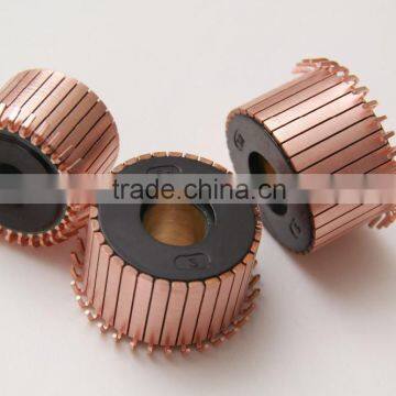 Commutator For Electric Motors Hook Type, OD43.2*ID16*H28.5 *32 Bars