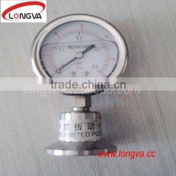 316L Diaphragm pressure gauge