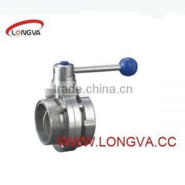 Single Nut Single Threaded Butterfly Valves with pulling handles
