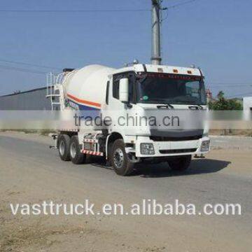 FOTON 6x4 concrete mixer truck volume is 4.09cbm at reasonable price