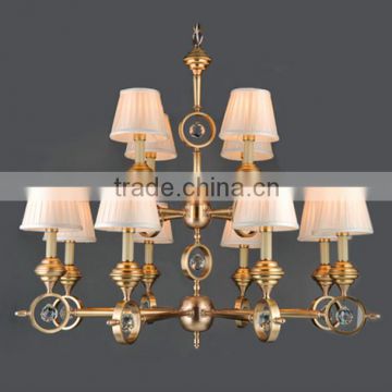 high technology brass pendant lamp classical for drawing room