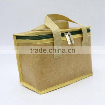 Imported Eco Tyvek Cooler Bag Waterproof Foldable Insulated Lunch Bag With Multi-function photo-2