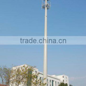 High Quality Self Supporting Steel Tube Pole Communication Tower photo-2