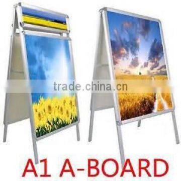 Top sell high quality 32mm a board sign with banner