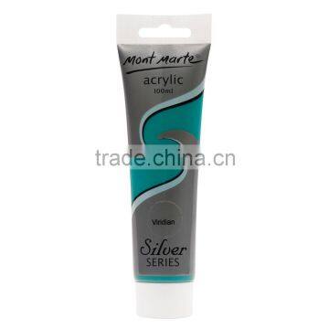 Mont Marte silver series acrylic paint 100ml - Viridian