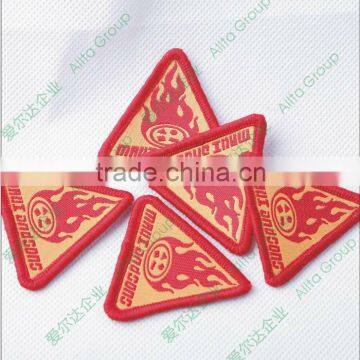 Custom cheap woven badge/ woven patch
