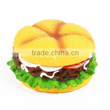 stock soft hamburger dog toys