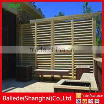 non standard powder coated louver fence