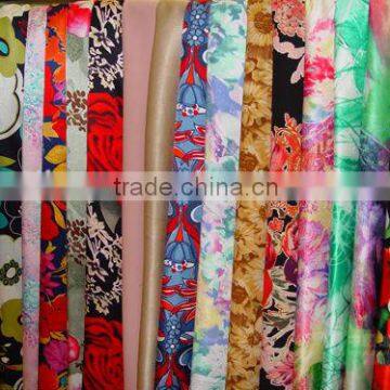 knitted printed rayon of skirt fabric