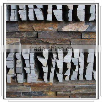 Rusty yard lowes slate tiles for wall cladding stone