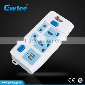 European multifunctional universal wall socket usb charger