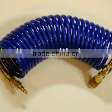 Coiled air hose