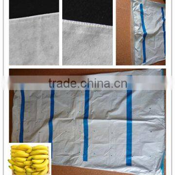 Uv additive plastic banana bunch bag with printing