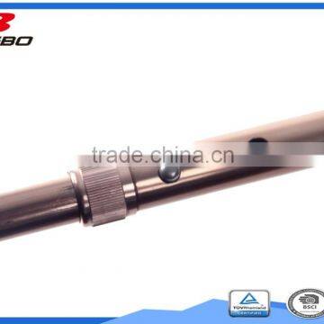 Coating on steel walking pole