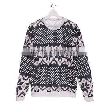 Xmas Online Shopping Digital Print Winter Dots Custom Hoodies Wholesale