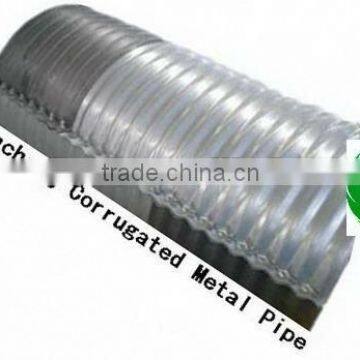 Galvanized Coating Deep Core Corrugated Steel Pipe