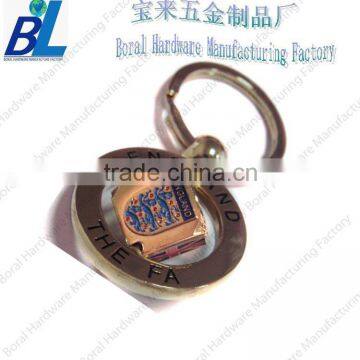 Modern rotatable joint pendant for key ring