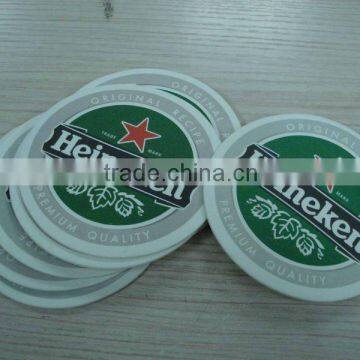 2015 new design promotional round cup drink beer paper coaster