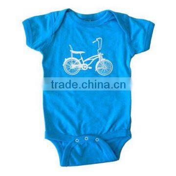 Hot Sale100%Cotton Baby Animal Rompers Short Sleeve Onesie photo-4
