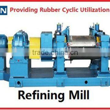 waste tyre recycling machine-open refining mill