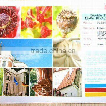 110gsm Double Side Waterproof Matte Photo Paper