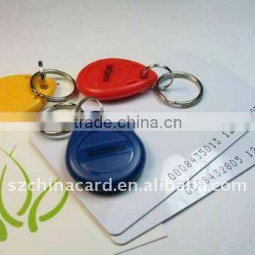 13.56MHz Ultralight RFID Tag I-code-II Key Fob