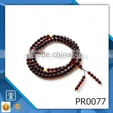 Luminous rosary necklace and bracelets beads wrist mala bracelet