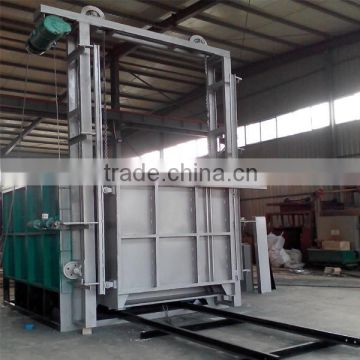 Large loading capacity bogie hearth furnace