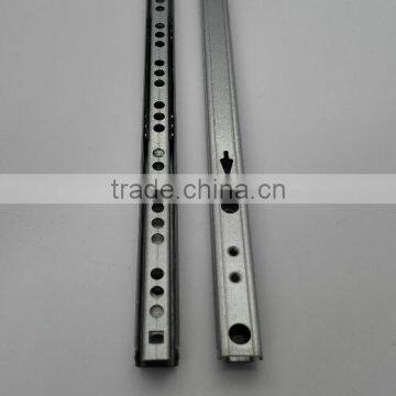 Cabinet Hardware 17mm 2 Fold Mini Telescopic Drawer Channel Quality Choice photo-4