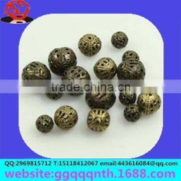 Metal Copper Iron Watermelon Flash Sand Rugby Pineapple Bead