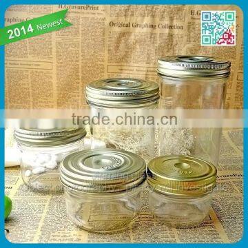 Hot sale food safe glass jars wholesale specialized european food jar