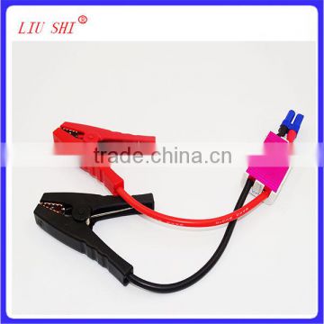 Alligator clamp with silicone cable for car