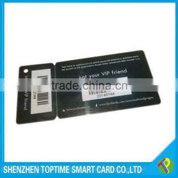 OEM custom personalized combo card tag for supermarket